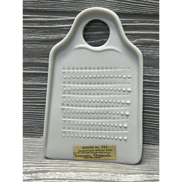 Vintage Berggren Ceramic Zester Dutch Midcentury Happiness Without Limit 1965 - Picture 6 of 7